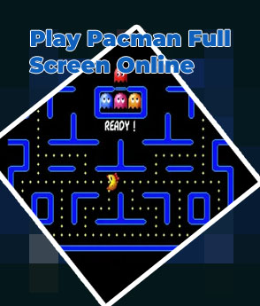 Pacman play online full screen